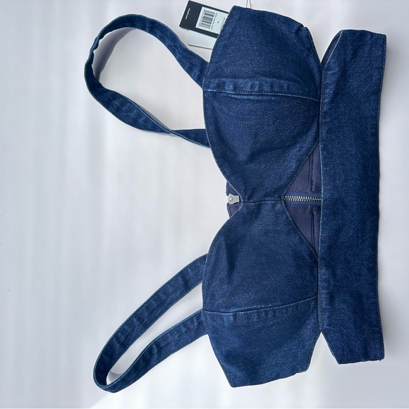 SALE‼️NEW AFRM Lavera Top in Dark Lancer Wash - Picture 6 of 9